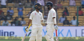 Pujara, Rahane consolidate in a testing session