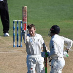 Kane Williamson hit an unbeaten 104 to help New Zealand over the line