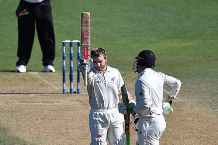 Kane Williamson hit an unbeaten 104 to help New Zealand over the line