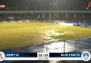 Match abandoned with Army leading 2-0