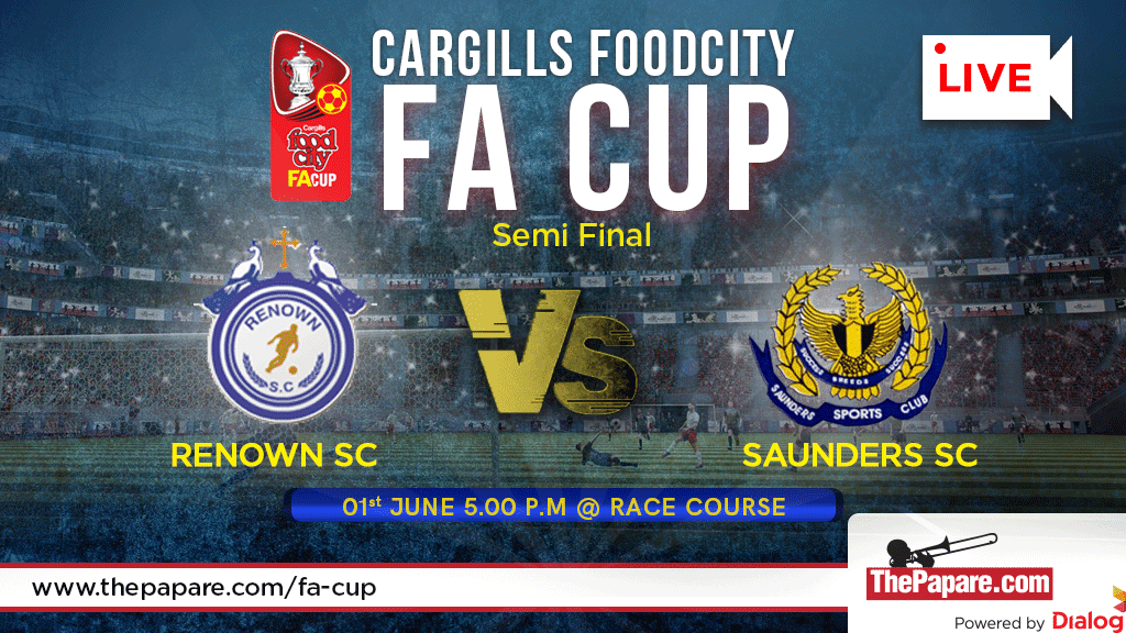 FA Cup semi-finals on 1st of June