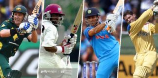 Jones, Lara, Hussey, Dhoni