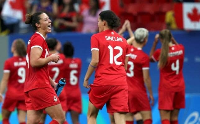 Football - Women's First Round - Group F Germany v Canada