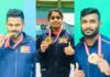 சிங்கப்பூர் பளுதூக்கல் சம்பியன்ஷிப்பில் இலங்கைக்கு 3 தங்கம் Sri Lankan Weightlifters shine in Singapore