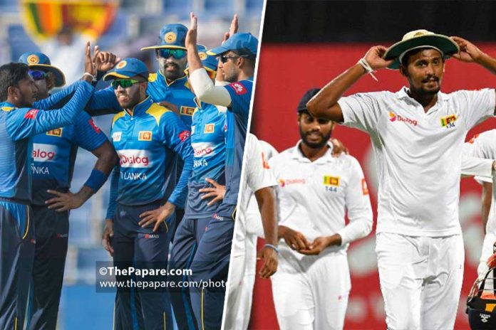 Sri Lanka ODI and Test squads