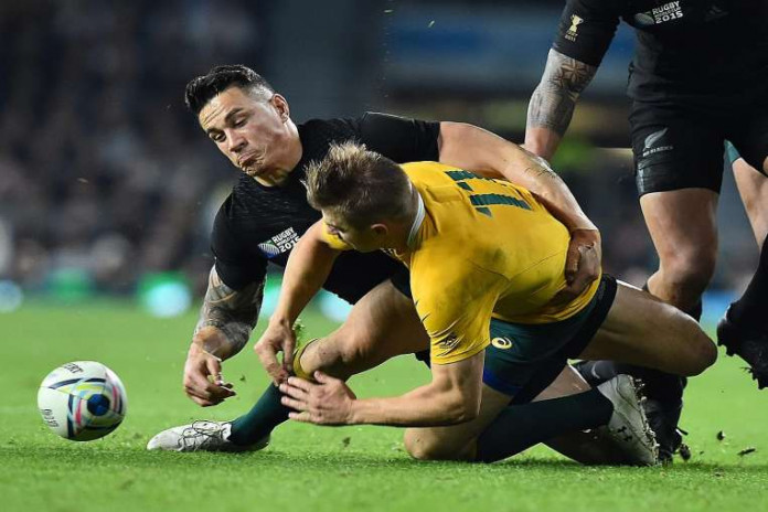 All Blacks centre Sonny Bill Williams is eyeing the sevens game as a platform to try to achieve Olympic greatness.PHOTO: AGENCE FRANCE-PRESSE