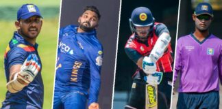 Hasaranga, Jayasuriya, Perera and Milantha
