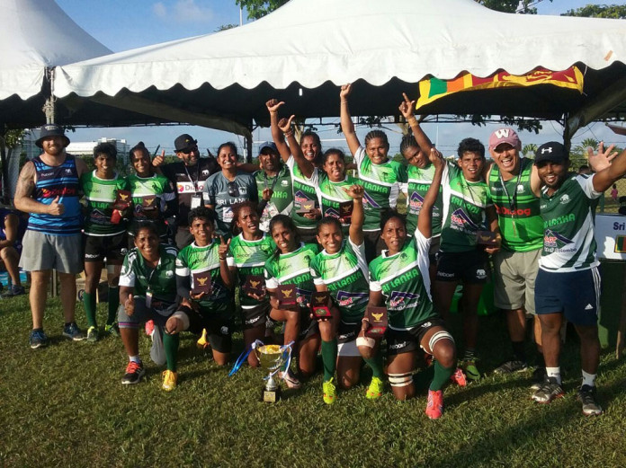 Sri Lanka Women champions in Borneo 7s