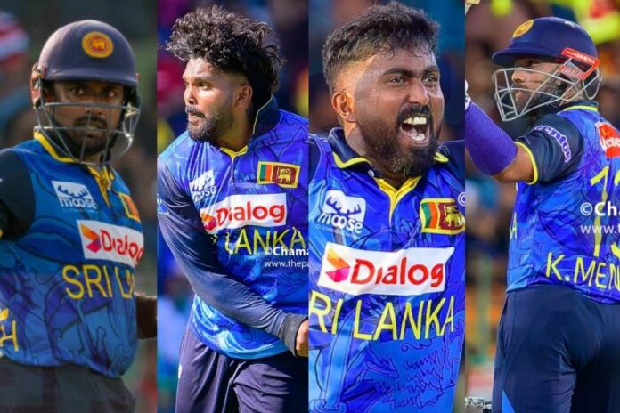 sri lankan players