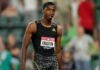 ඇමරිකානු යෞවනයා 200m වේගවත්ම කාලයන් අතරට Erriyon Knighton