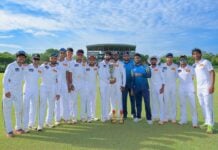 இலங்கை வளர்ந்து வரும் அணிக்காக துடுப்பாட்டத்தில் அசத்திய ஷாருஜன் team