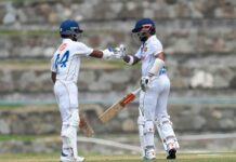 Sri Lanka post record total to tighten grip on Second Test Sri Lanka tour of West Indies 2026