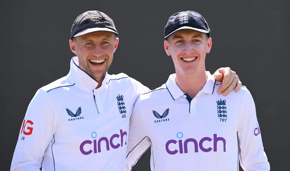 Joe Root ,Harry Brook. 