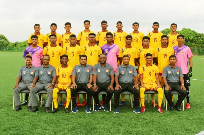 Sri Lanka Squad - SAFF U18 Championship 2019