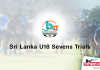 Sri Lanka U18 Sevens Trials u 20 trials