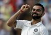 Virat Kohli on top of the world