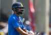 Kohli reprimanded for inappropriate shoulder contact with Hendricks