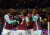 The Hammers’ winning ways continue amid violent scenes