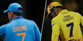 MS Dhoni opens up on his iconic No. 7 jersey